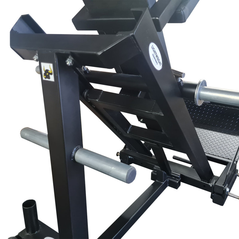 Hackenschmidt / Reverse / Waden – Kompakte 45°-Maschine
