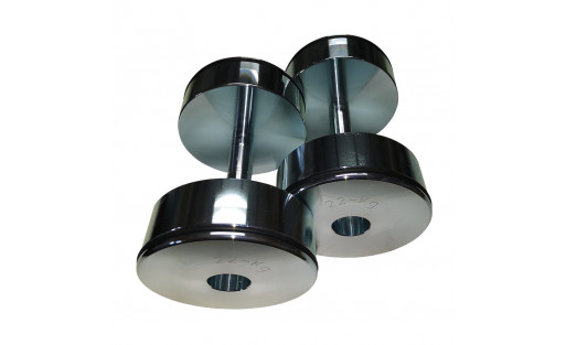 Pair of 20 kg dumbbells | Dumbbells made of steel.