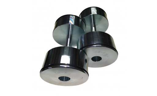 Coppia Manubri da 32 kg  | Manubri realizzati in acciaio