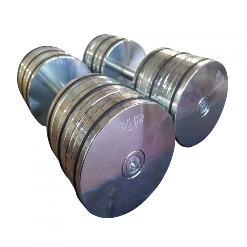 Coppia Manubri da 52 kg  | Manubri realizzati in acciaio
